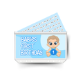 BABIES FIRST BIRTHDAY insert, tracker & twin pocket wallet A6