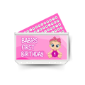 BABIES FIRST BIRTHDAY insert, tracker & twin pocket wallet A6