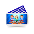 ATHLETICS insert, tracker & twin pocket wallet A6