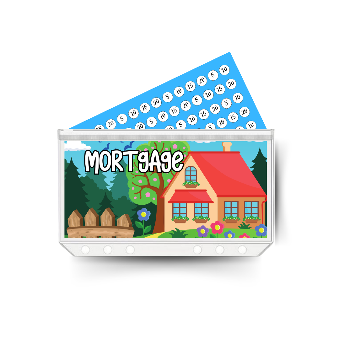 MORTGAGE insert, tracker & twin pocket wallet A6