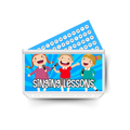 SINGING LESSONS insert, tracker & twin pocket wallet A6