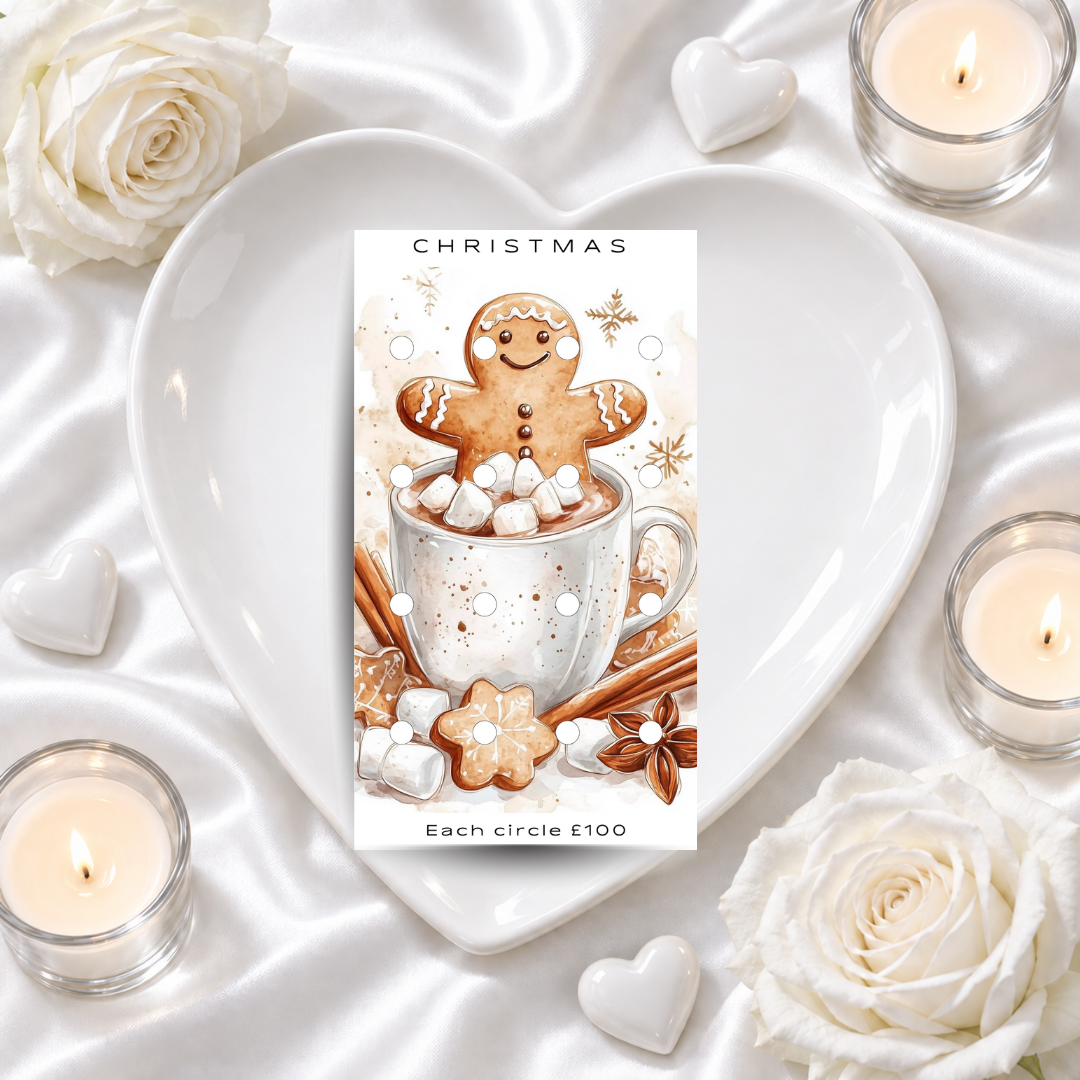 CHRISTMAS savings challenge & luxe PP cash envelope