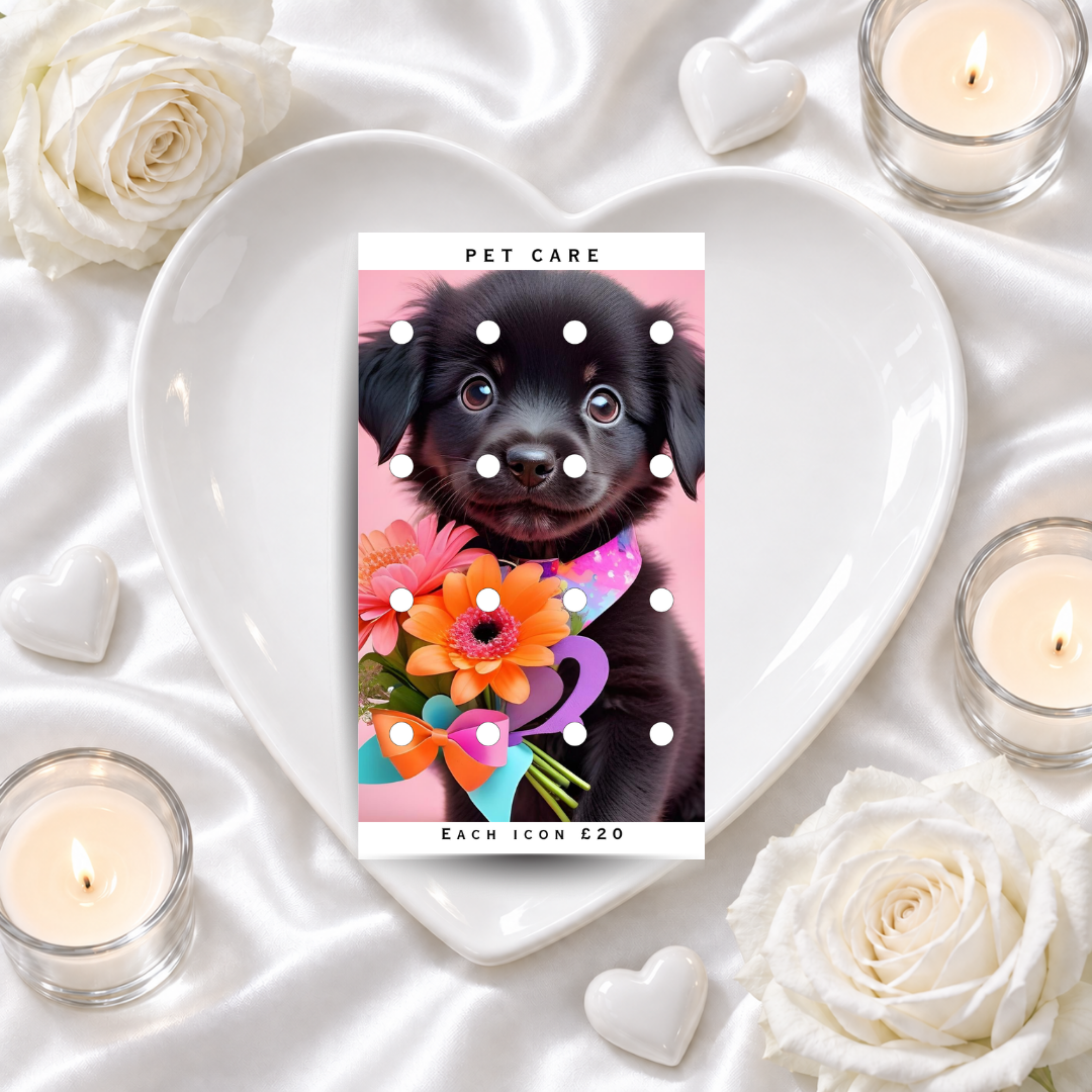 PET CARE savings challenge & luxe PP cash envelope