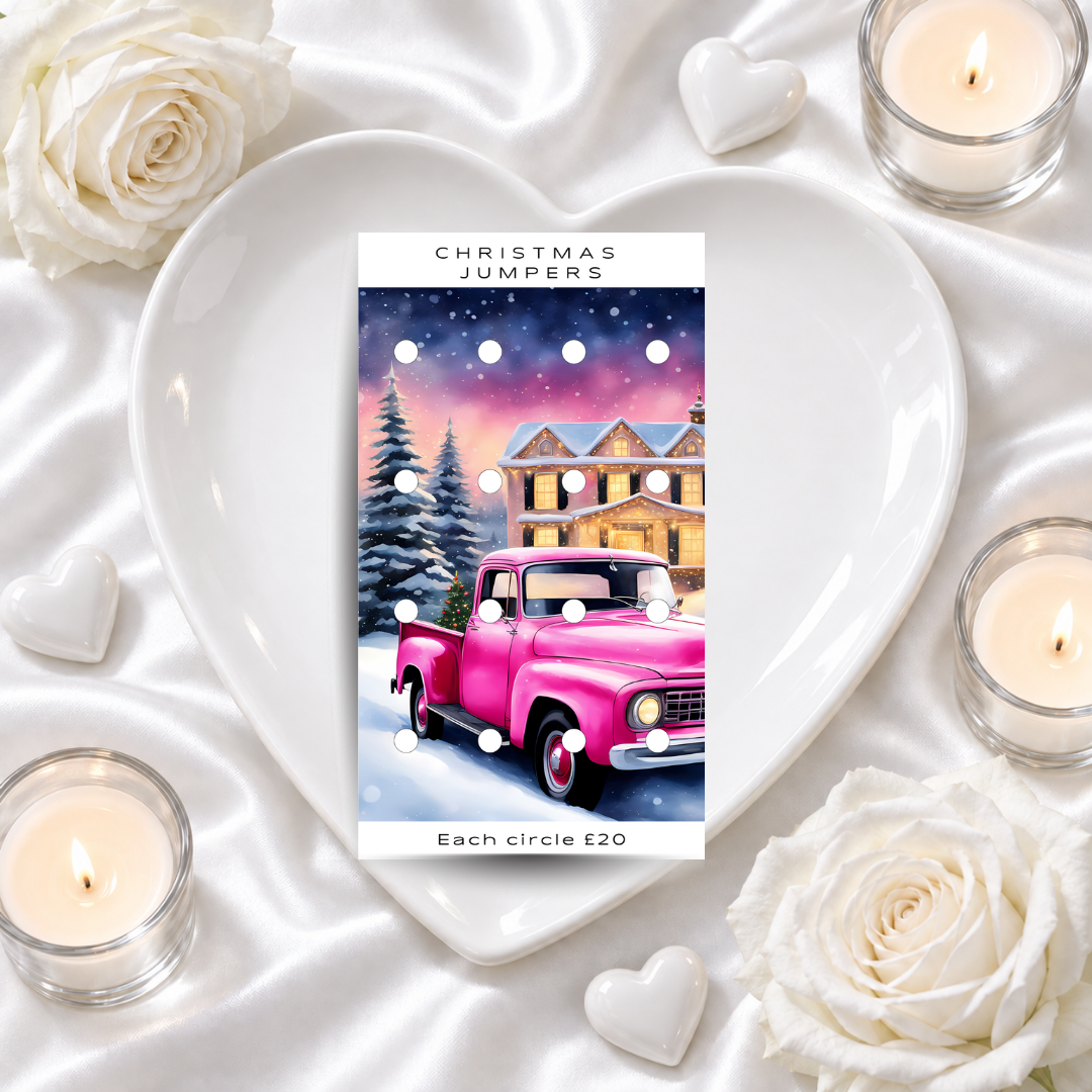 CHRISTMAS COLLECTION savings challenges & luxe PP cash envelopes