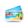 MALDIVES savings insert, tracker & twin pocket wallet A6