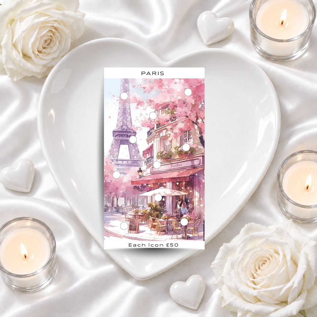 PARIS savings challenge & luxe PP cash envelope