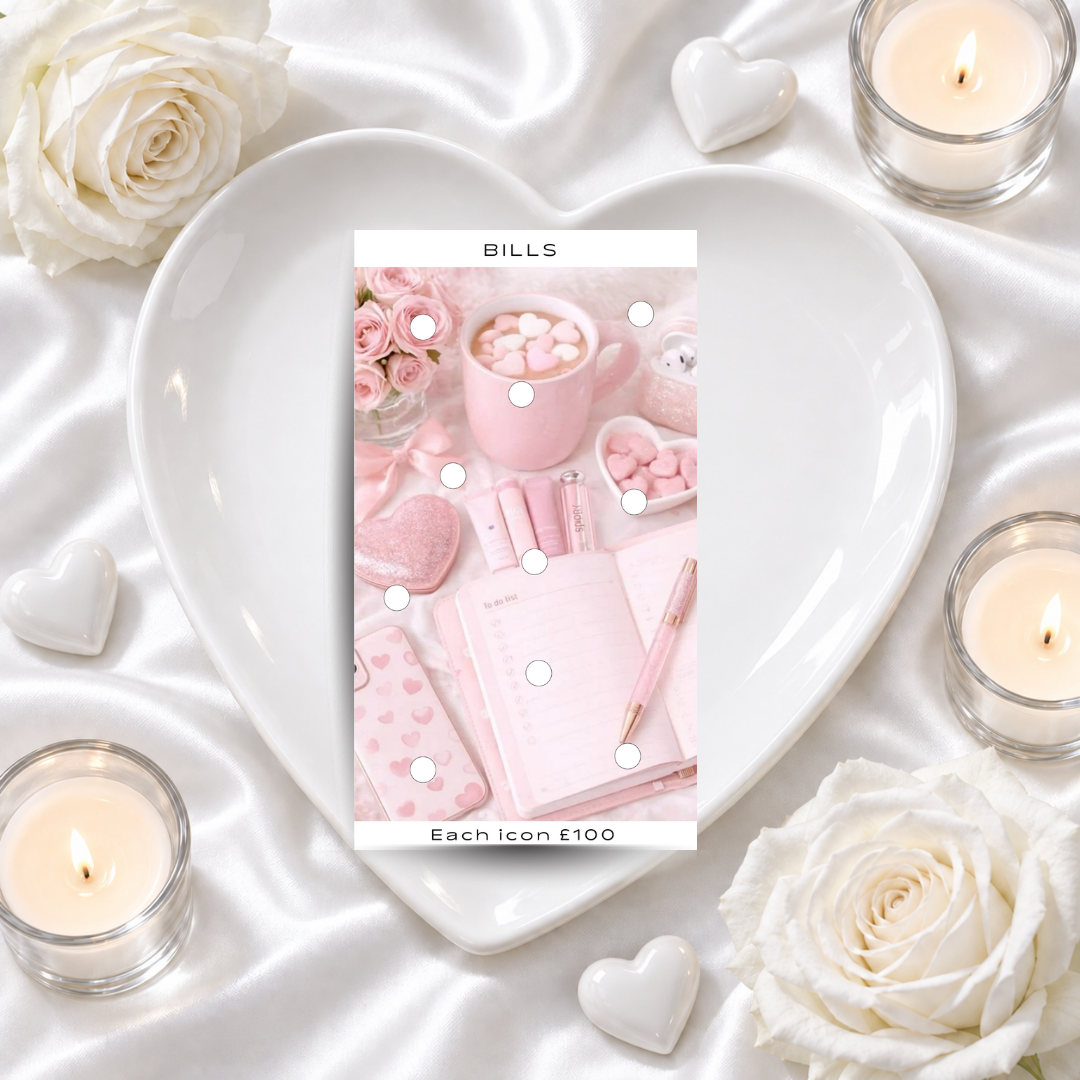 BILLS savings challenge & luxe PP cash envelope