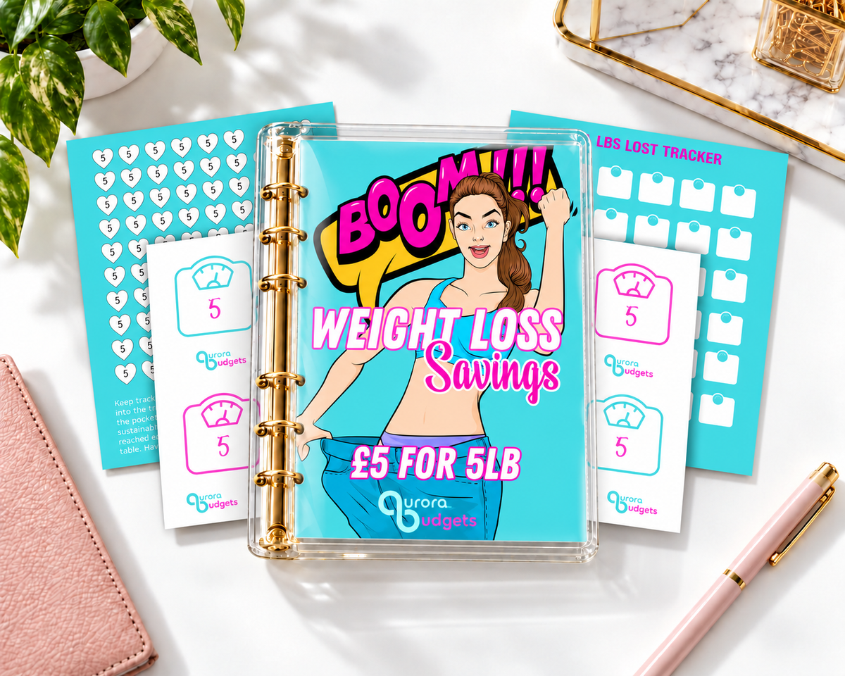 WEIGHT LOSS budget binder bundle A5