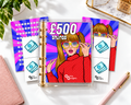 £500 savings budget binder bundle A5