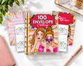 100 ENVELOPE CHALLENGE savings budget binder bundle A5