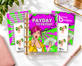 PAYDAY TO PAYDAY savings budget binder bundle A5